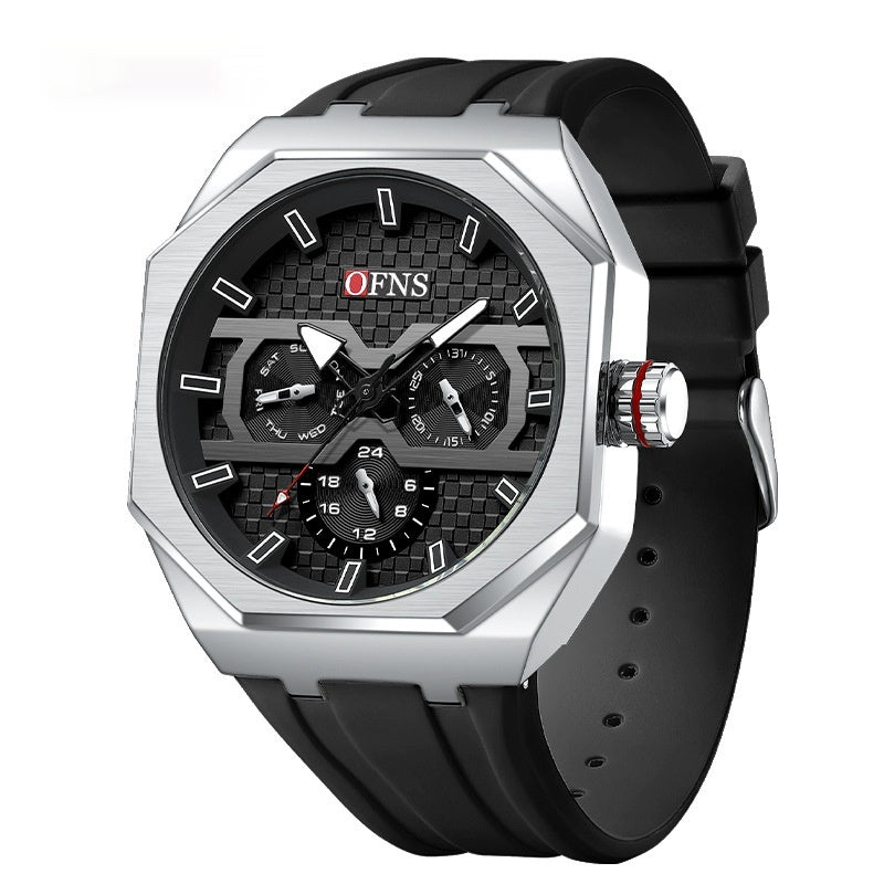 Strip Nail Scale Waterproof Quartz Watch
