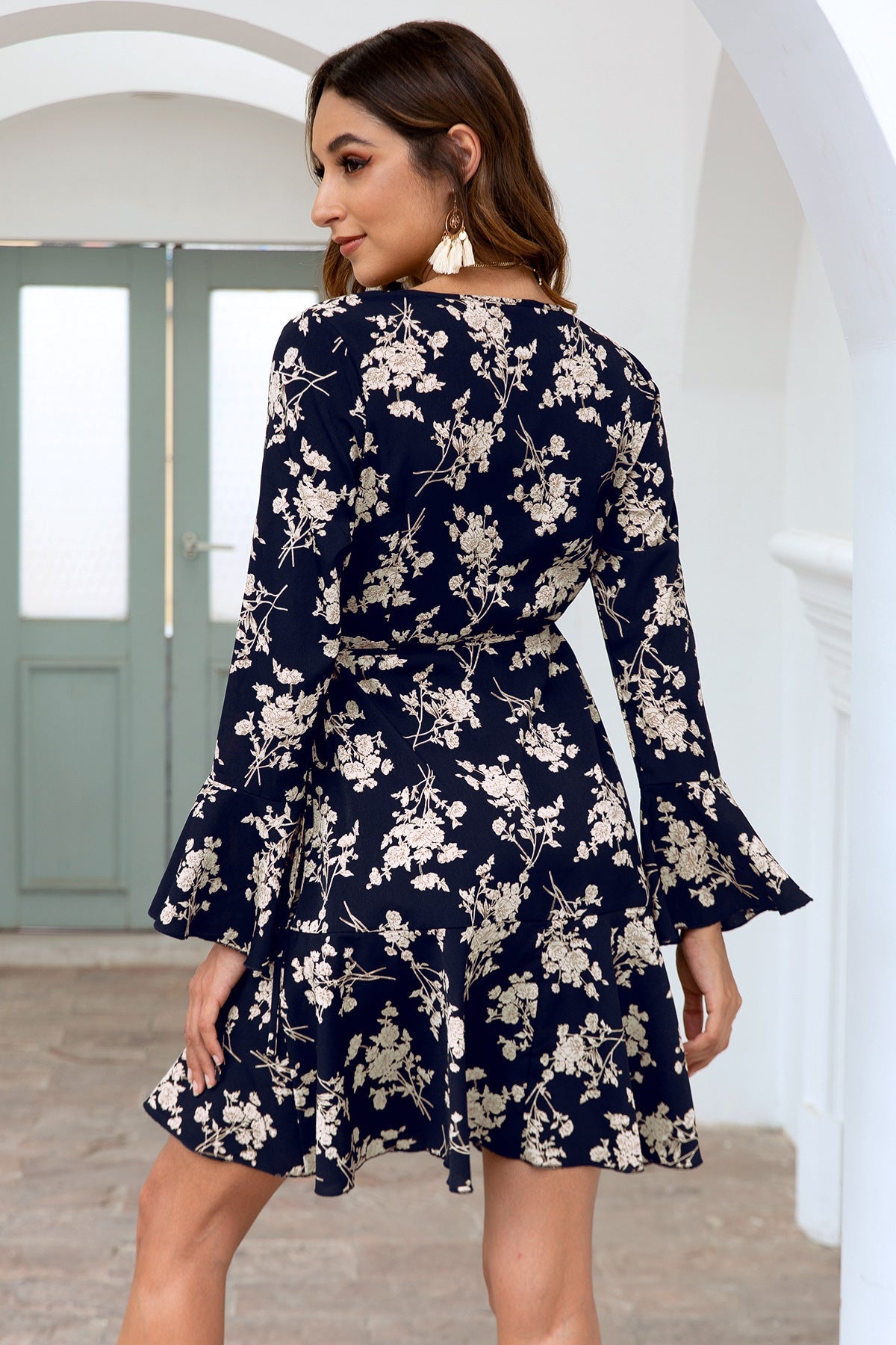 Stylish Printed Maxi Dress
