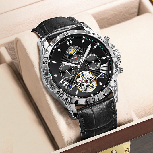 Men's Hollow Automatic Mechanical Watch