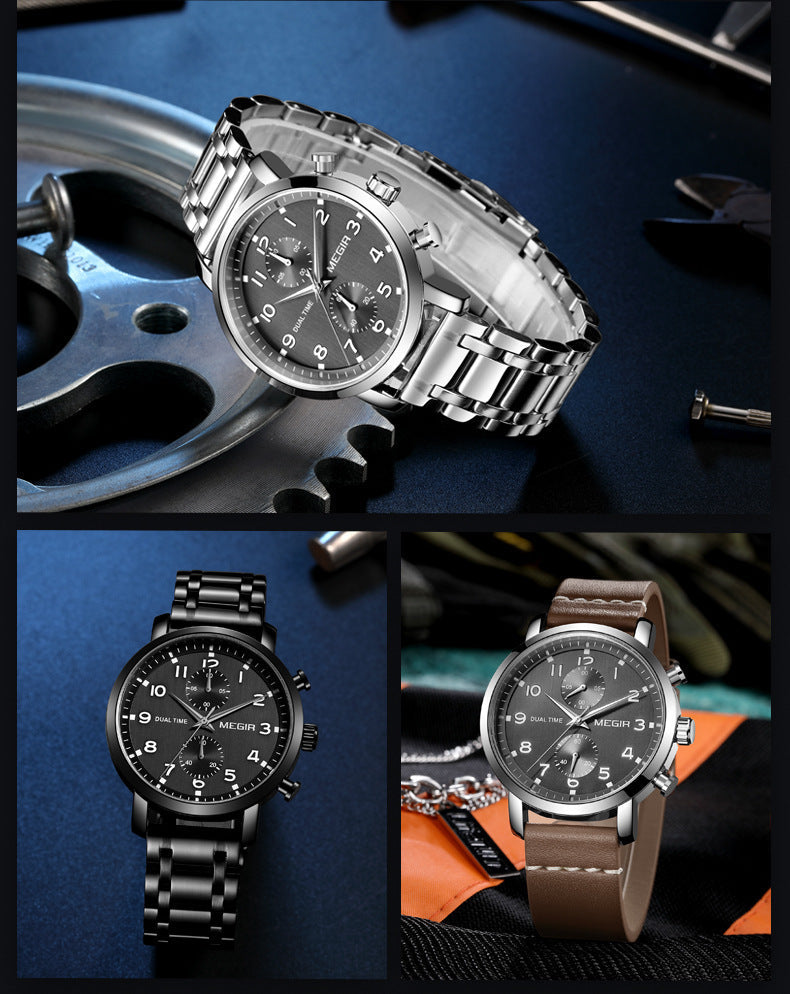 Men's Five-hand Sports Quartz Watch