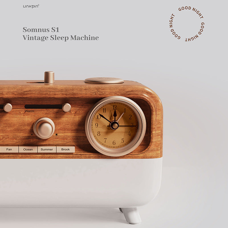 Retro Glow Alarm Speaker