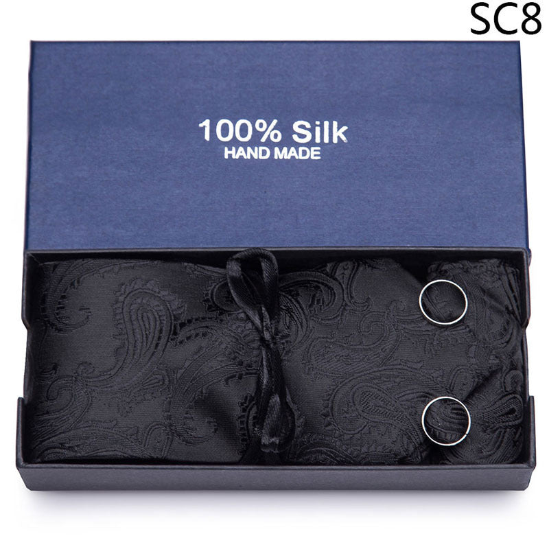 Men's Business Formal Tie Set
