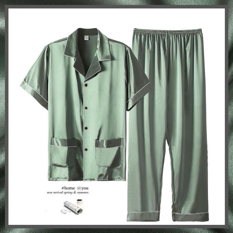 Men's Summer Short Sleeve Thin Suit