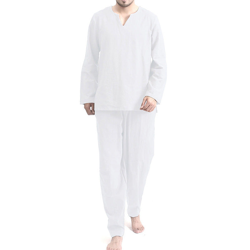 Two-piece Thin Breathable Pajamas