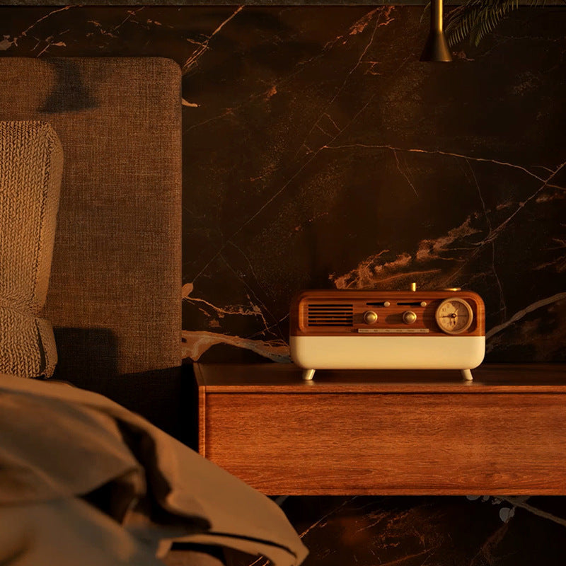 Retro Glow Alarm Speaker