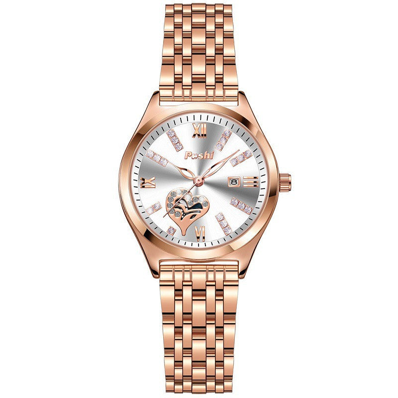 Women’s Waterproof Luminous Calendar Watch