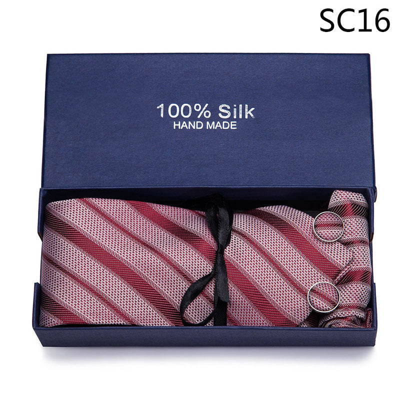 Men's Business Formal Tie Set