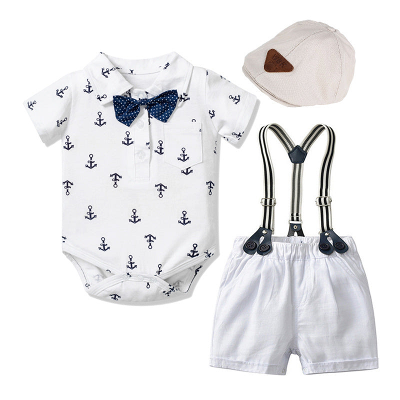 Baby Boy Gentleman Romper
