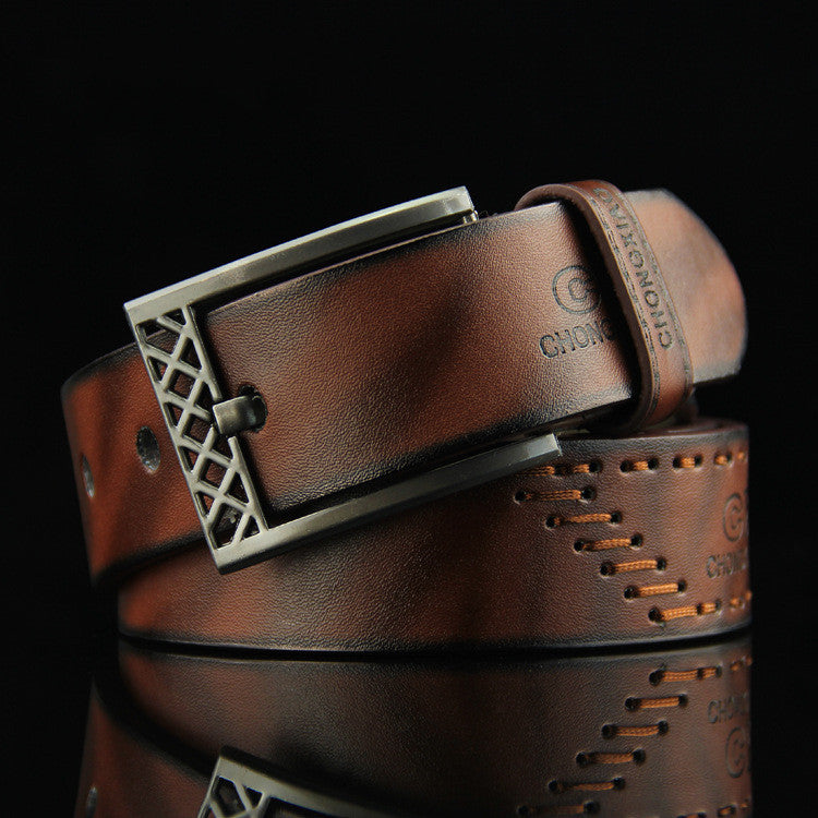 Men’s Antique Pin Buckle Belt