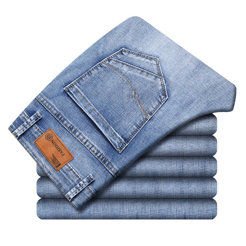 Men's Straight Stretch Jeans