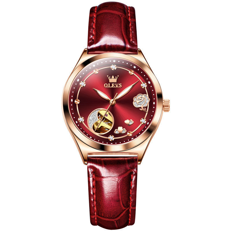 Women's Waterproof Mechanical Watch OLEVS