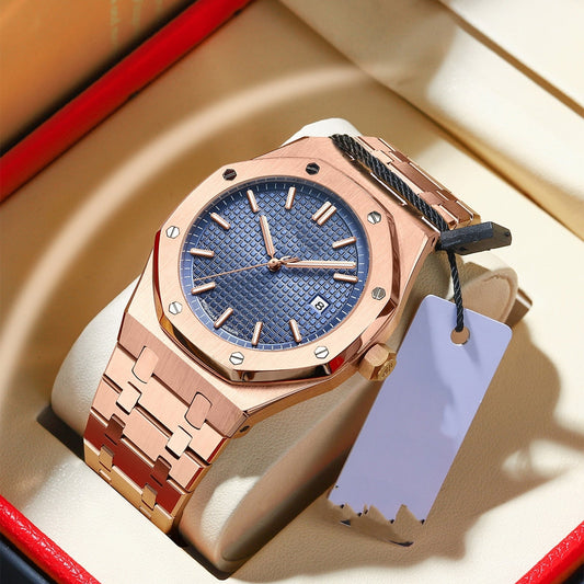 Waterproof Business Luminous Calendar Watch