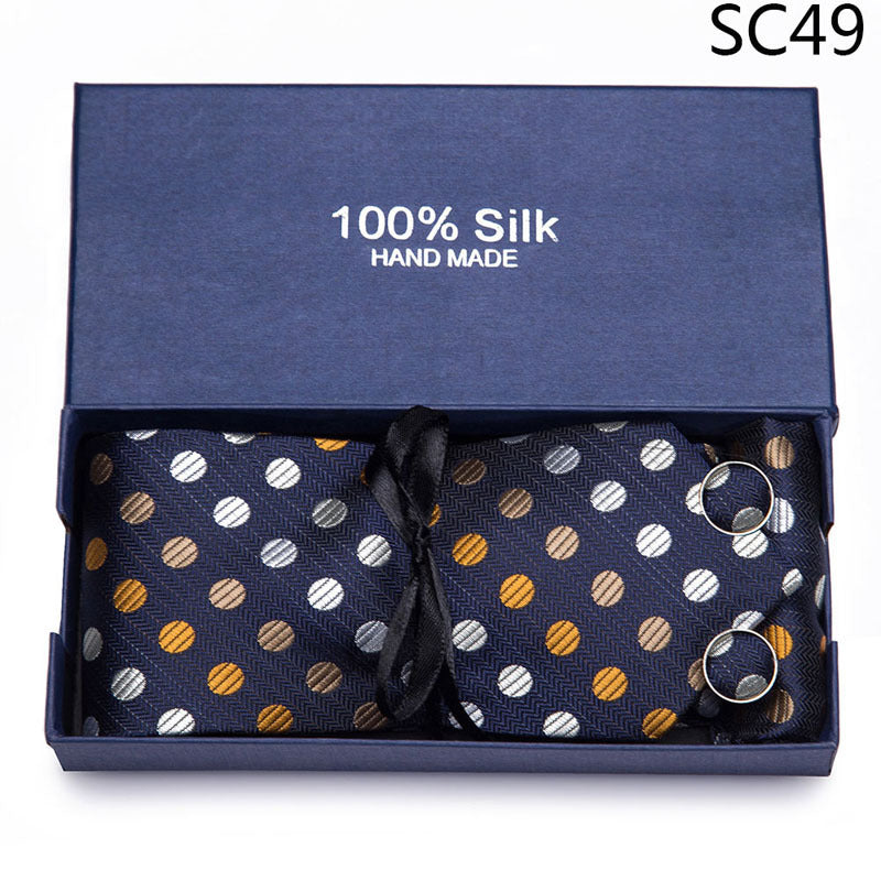 Men's Business Formal Tie Set