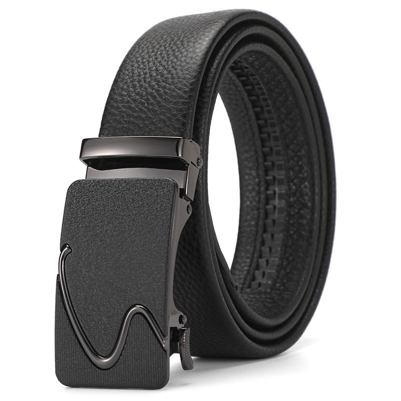 Genuine Leather Automatic Belt