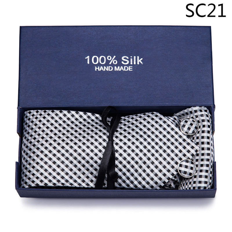 Men's Business Formal Tie Set