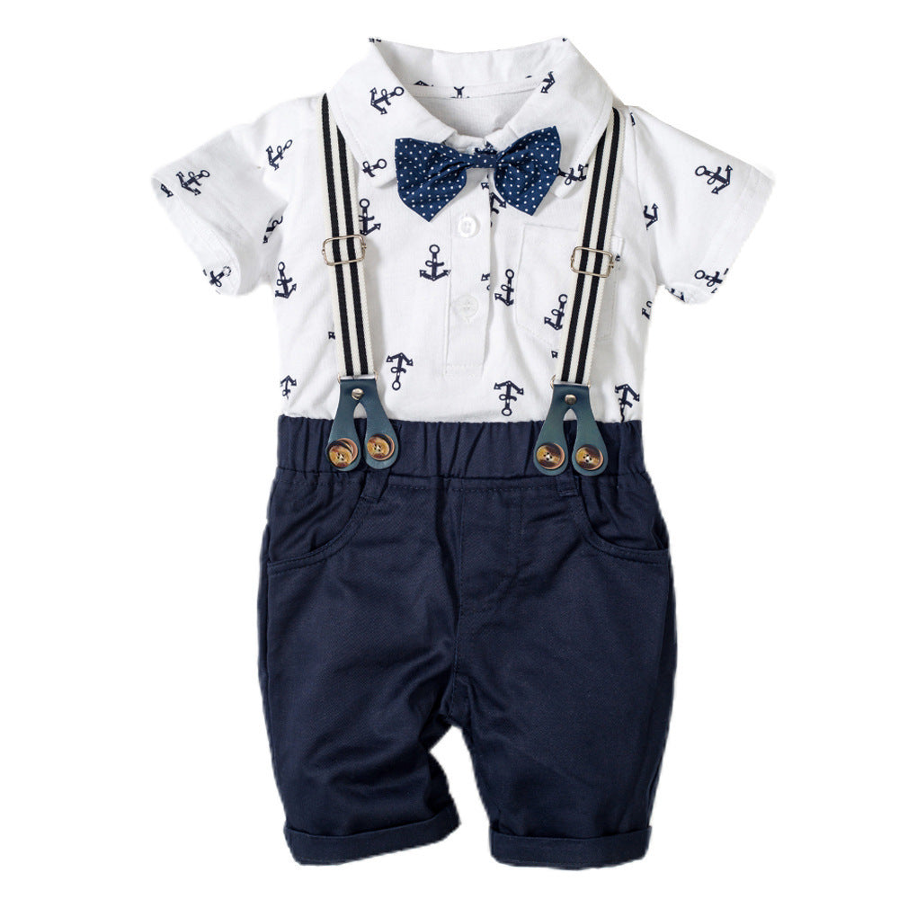 Baby Boy Gentleman Romper