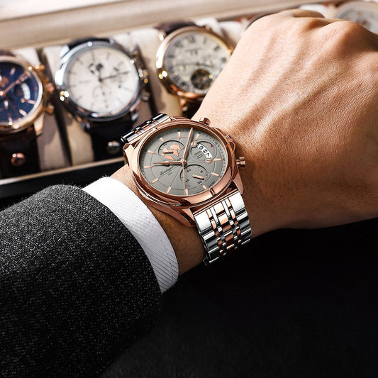 Luminous Waterproof Men's Quartz Watch