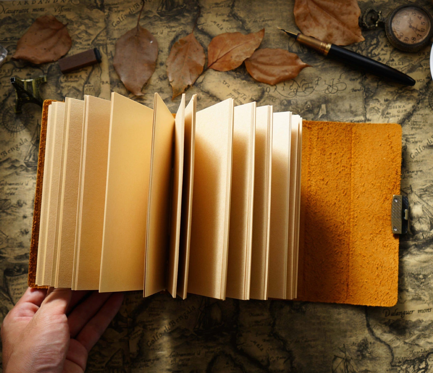 Classic Vintage Cowhide Notebook