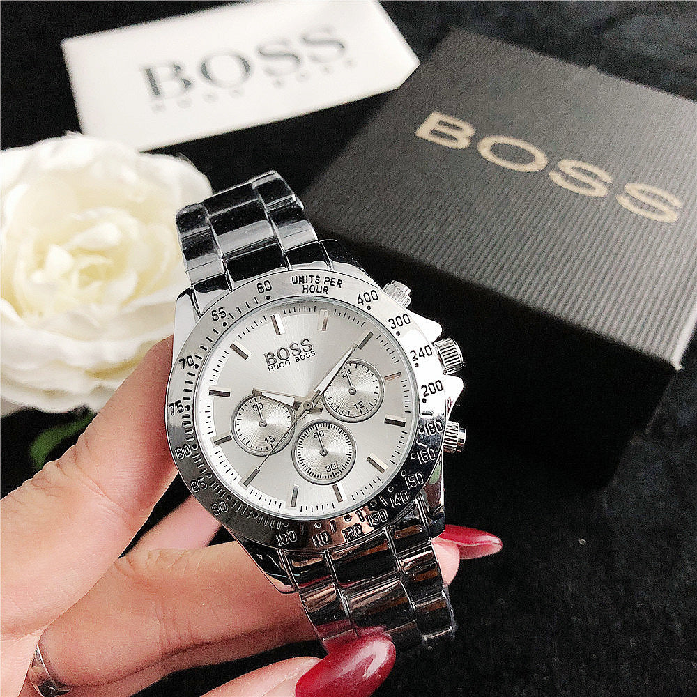 Steel Alloy Fashion Quartz BOSS Watch