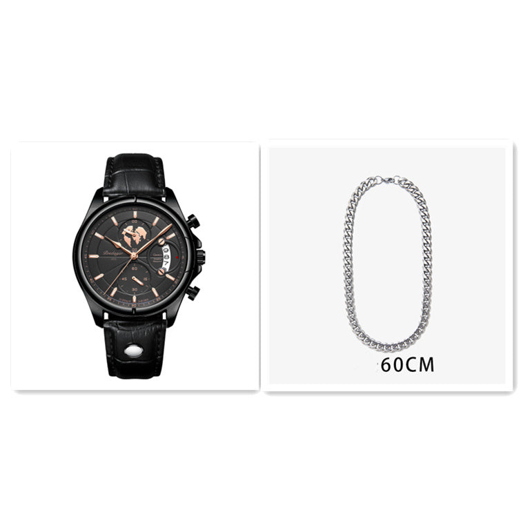 Luminous Waterproof Men's Quartz Watch