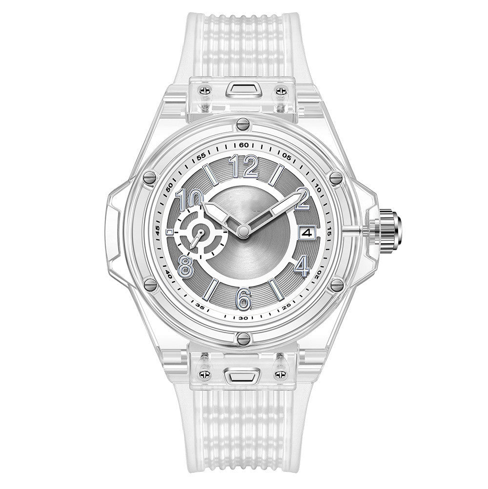 Transparent Luminous Waterproof Watch