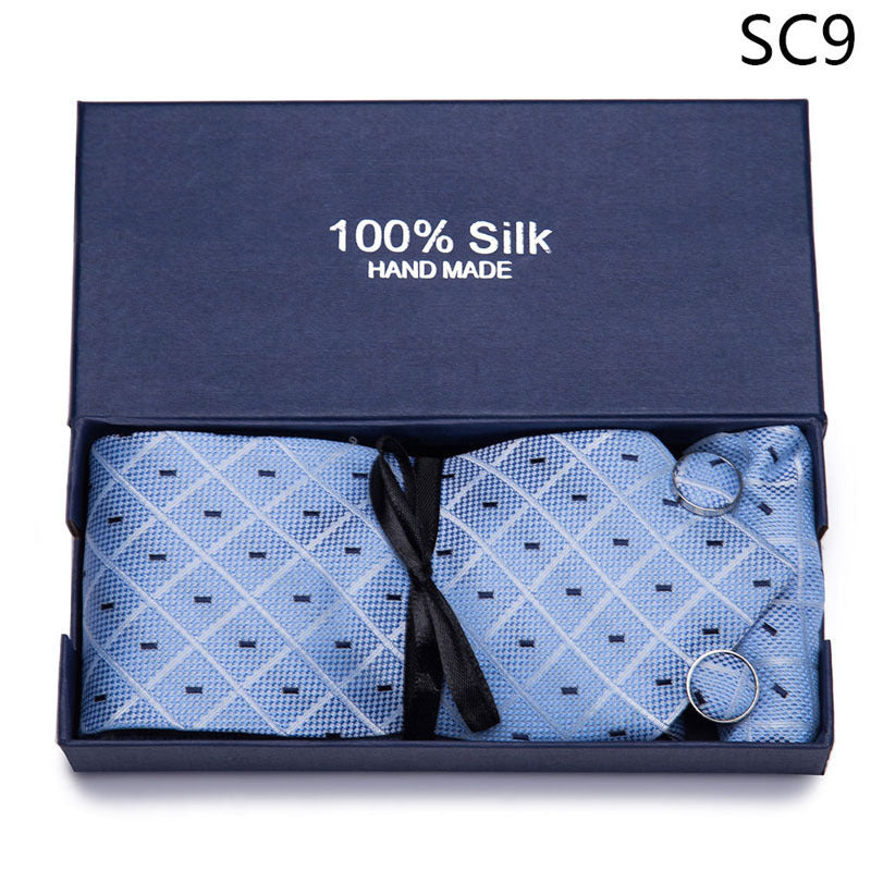 Men's Business Formal Tie Set