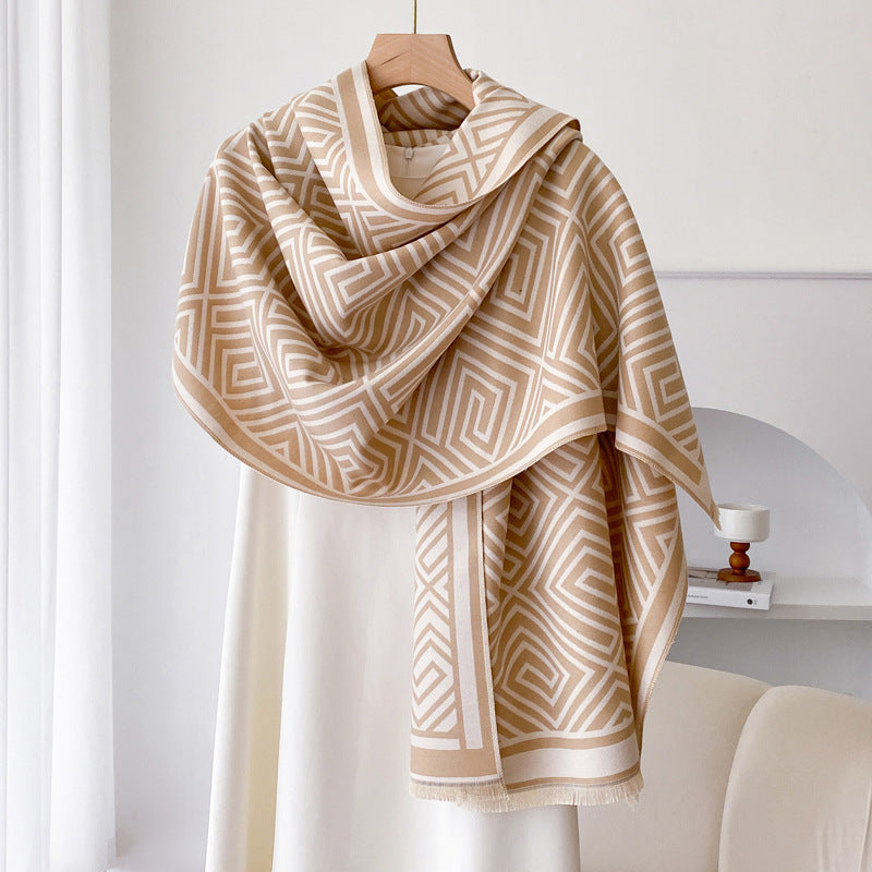 Warm Wool Office Cloak