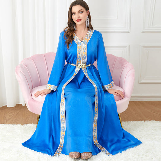 Long Sleeve Arabic Style Dress
