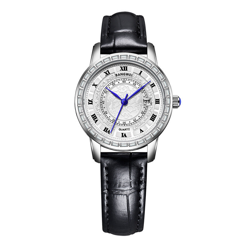 Women’s Waterproof Quartz Calendar Sports Watch