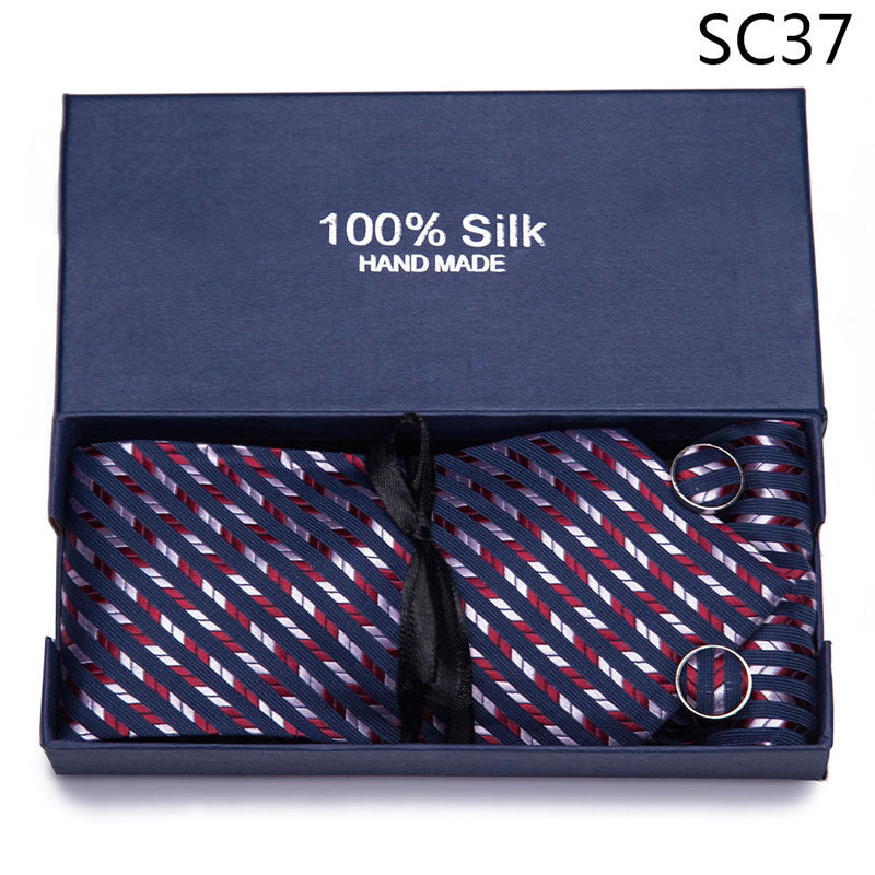 Men's Business Formal Tie Set