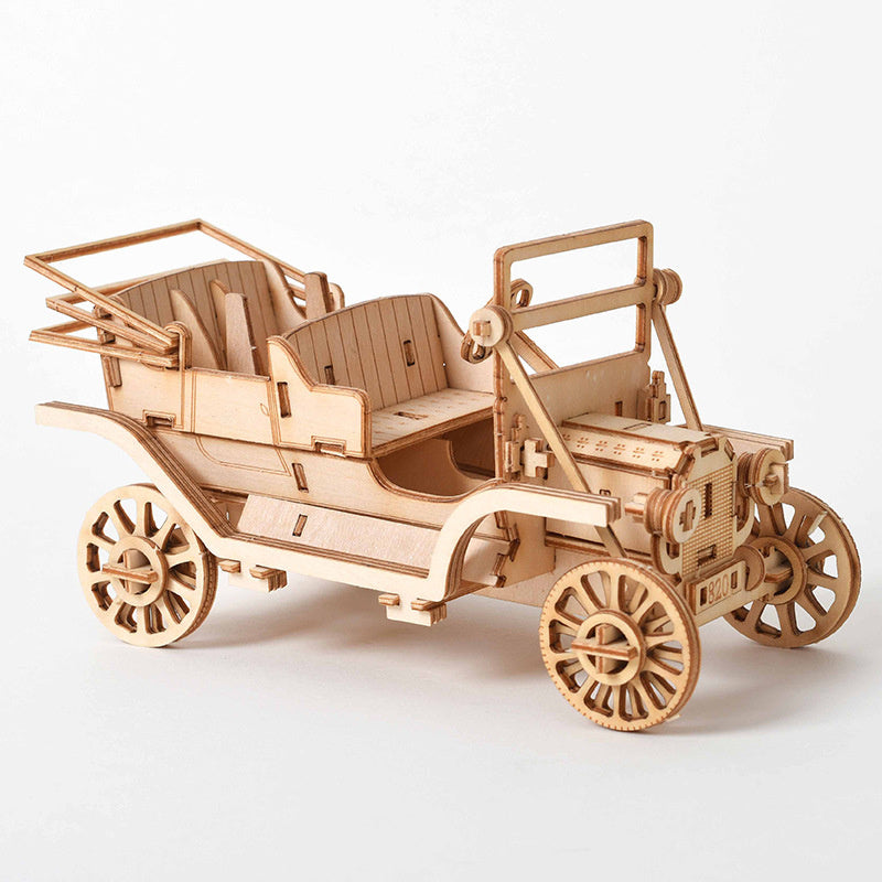 DIY Wooden Assembly Model Kit