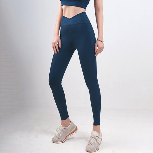 High Waist Slim Yoga Pants