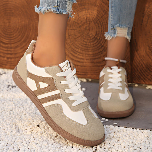 Retro Lace-up Lightweight Women's Sneakers