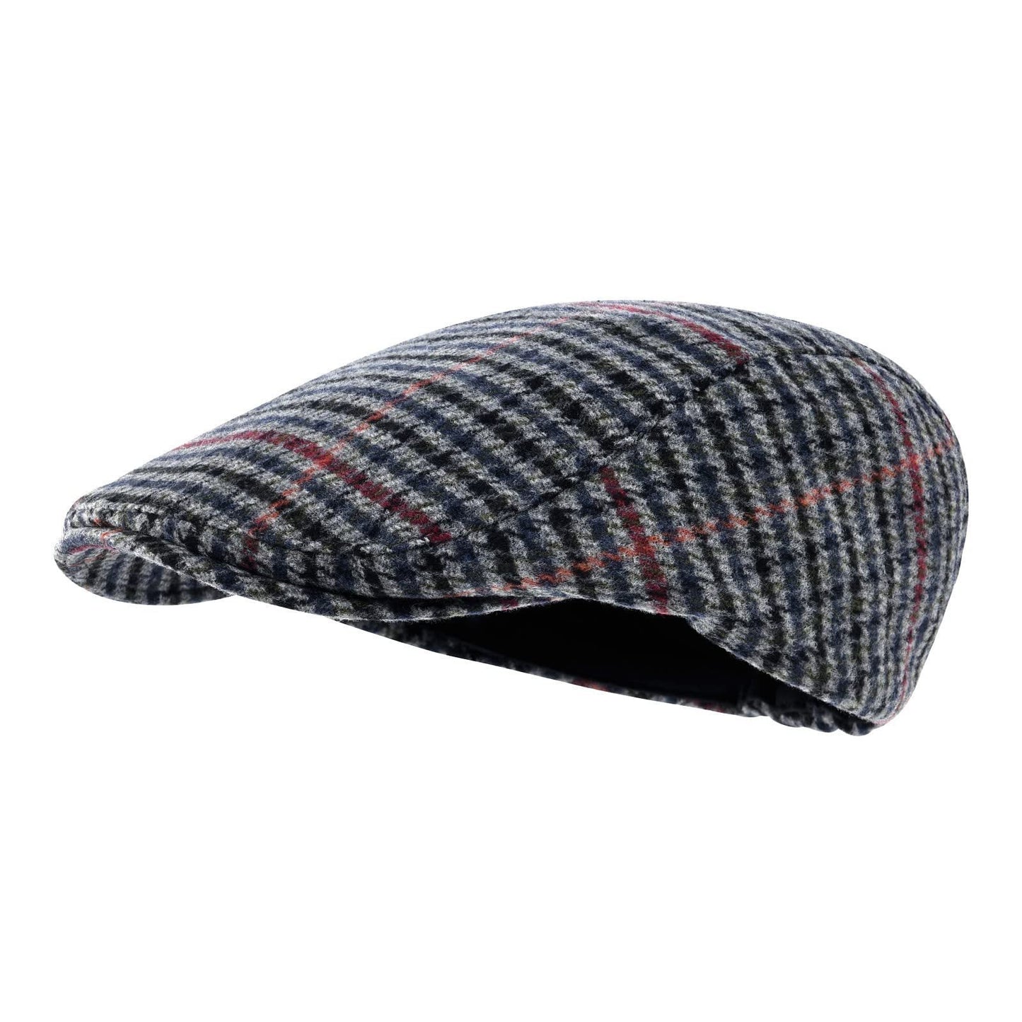 Winter Tweed Newsboy Cap Men Retro Beret
