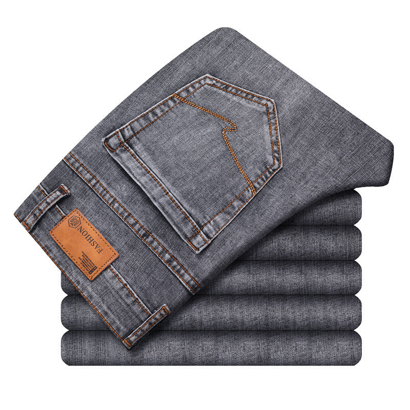 Men's Straight Stretch Jeans