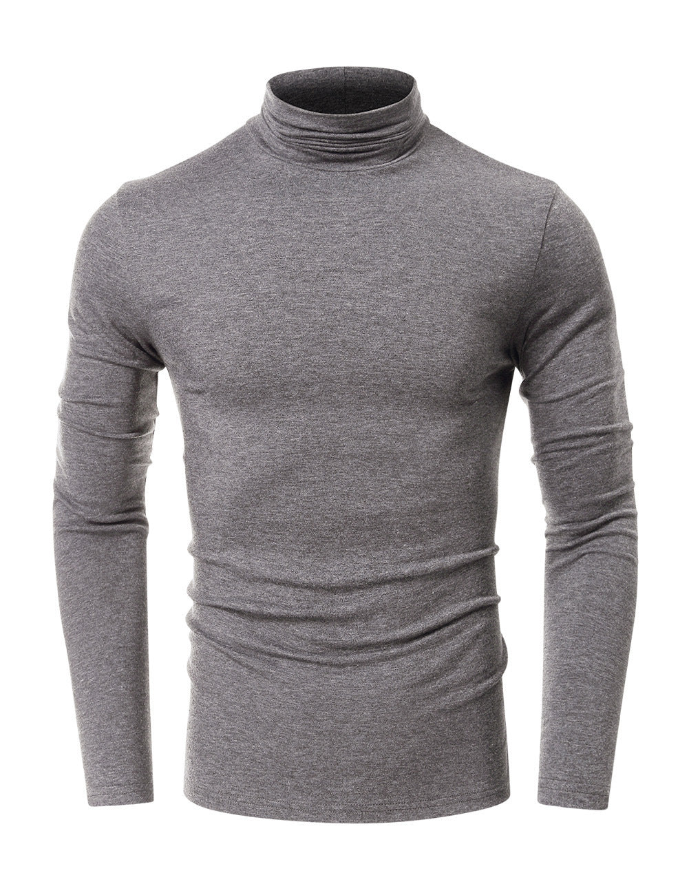 Men's Turtleneck Long Sleeve Tee