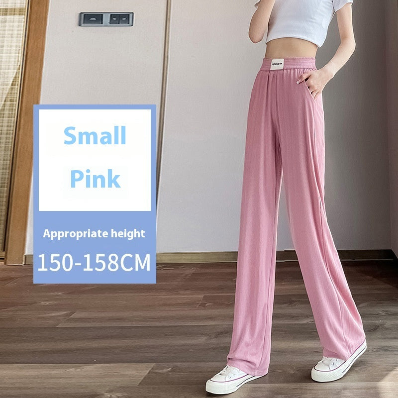 Women's Silk Wide-Leg Pants
