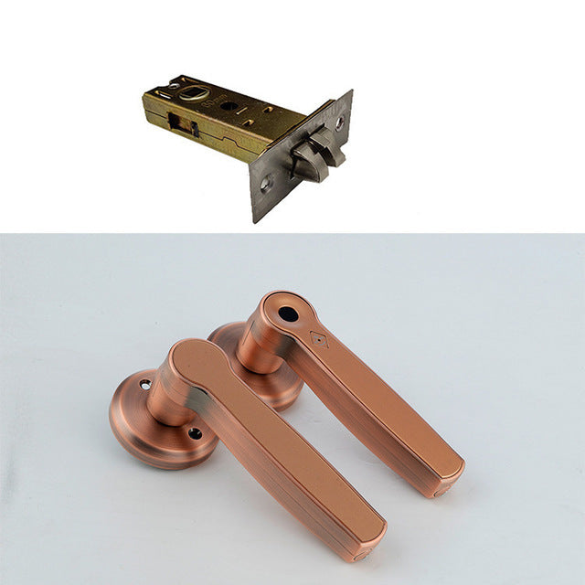 Zinc Alloy Indoor Fingerprint Handle Lock