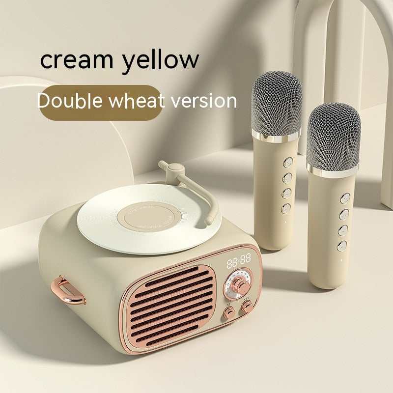 Retro Multi-function Bluetooth Stereo Microphone