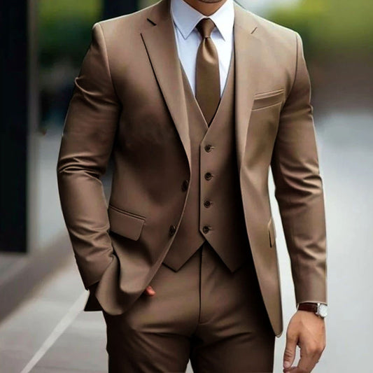 Men’s Wedding Business Three-piece Suit