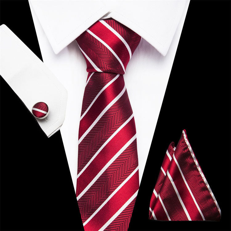 Men's Business Formal Tie Set