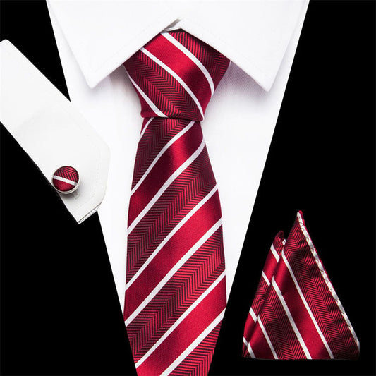 Men's Business Formal Tie Set