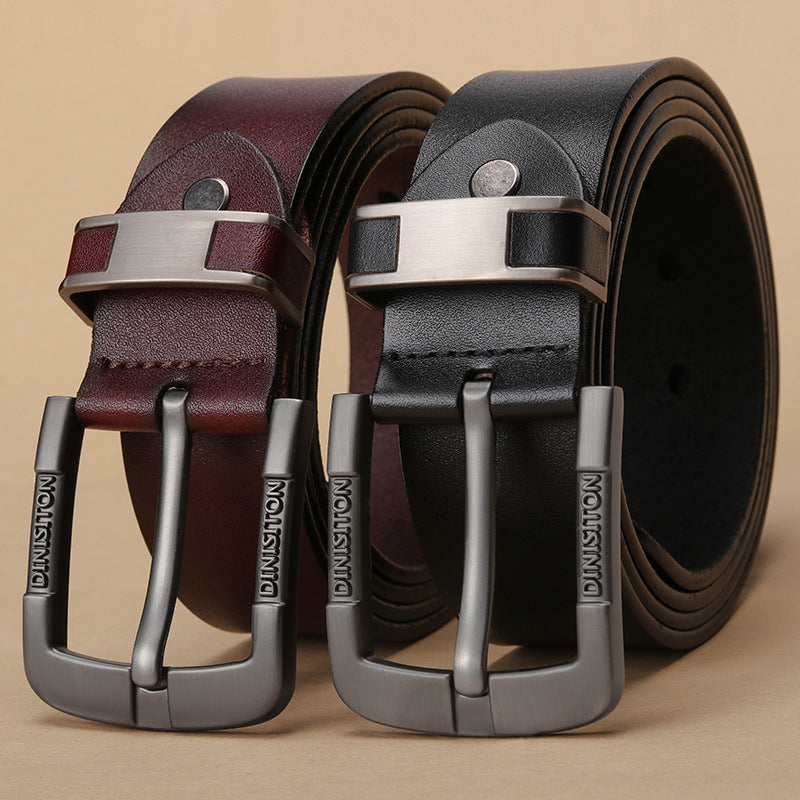 Business Youth Men's Leather Belt