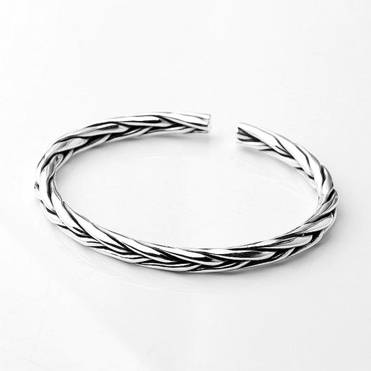 S925 Silver Braided Style Bracelet