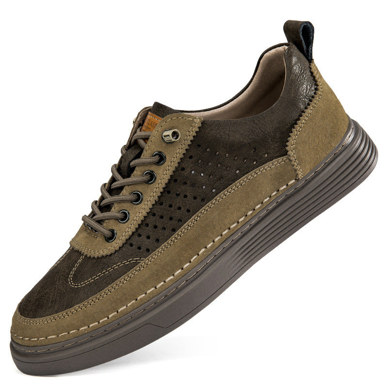 Summer Men's Thin Perforated Casual Sneakers