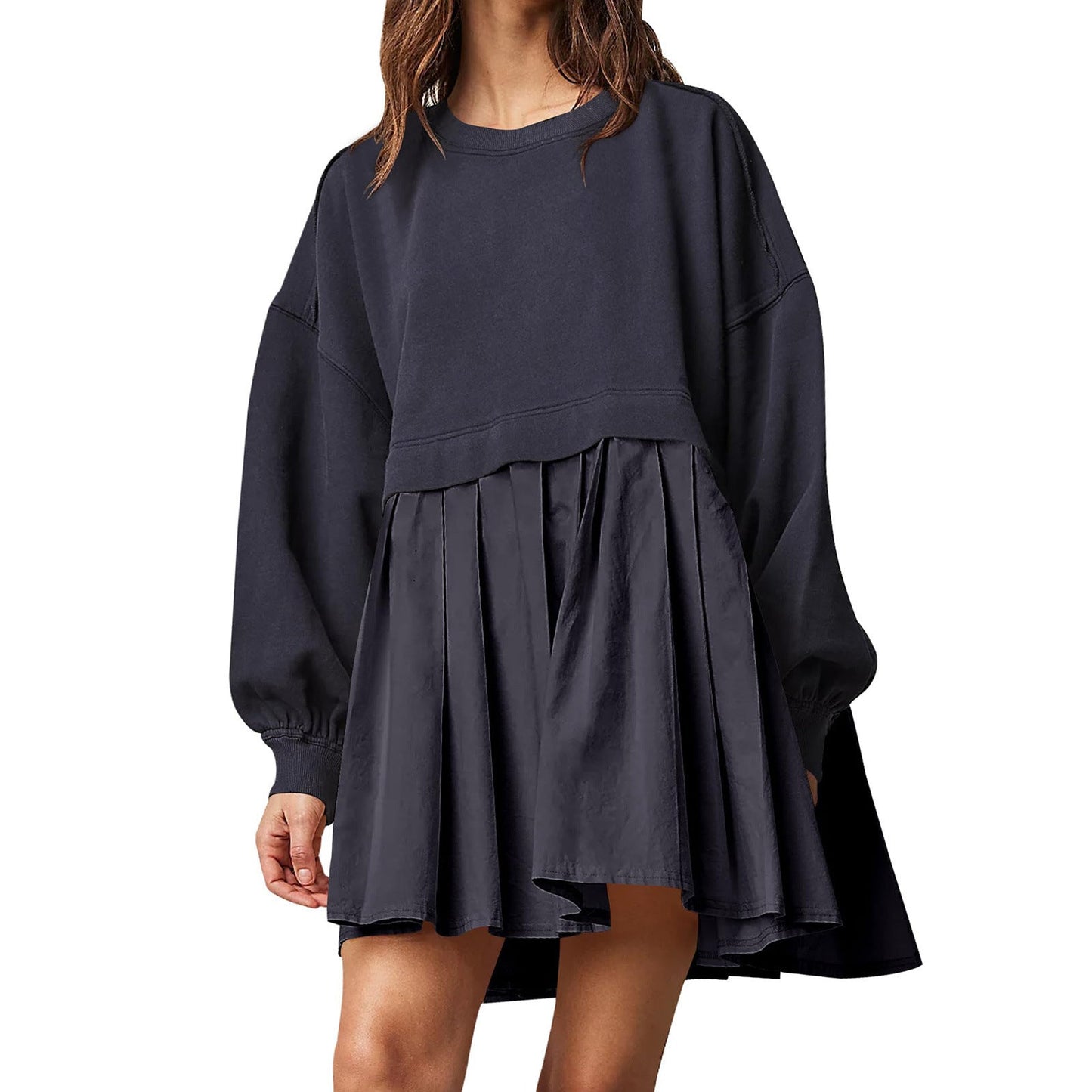 Autumn Chill Sweatshirt Dress