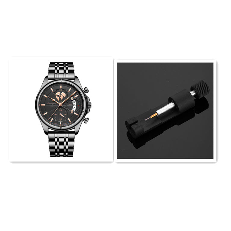 Luminous Waterproof Men's Quartz Watch