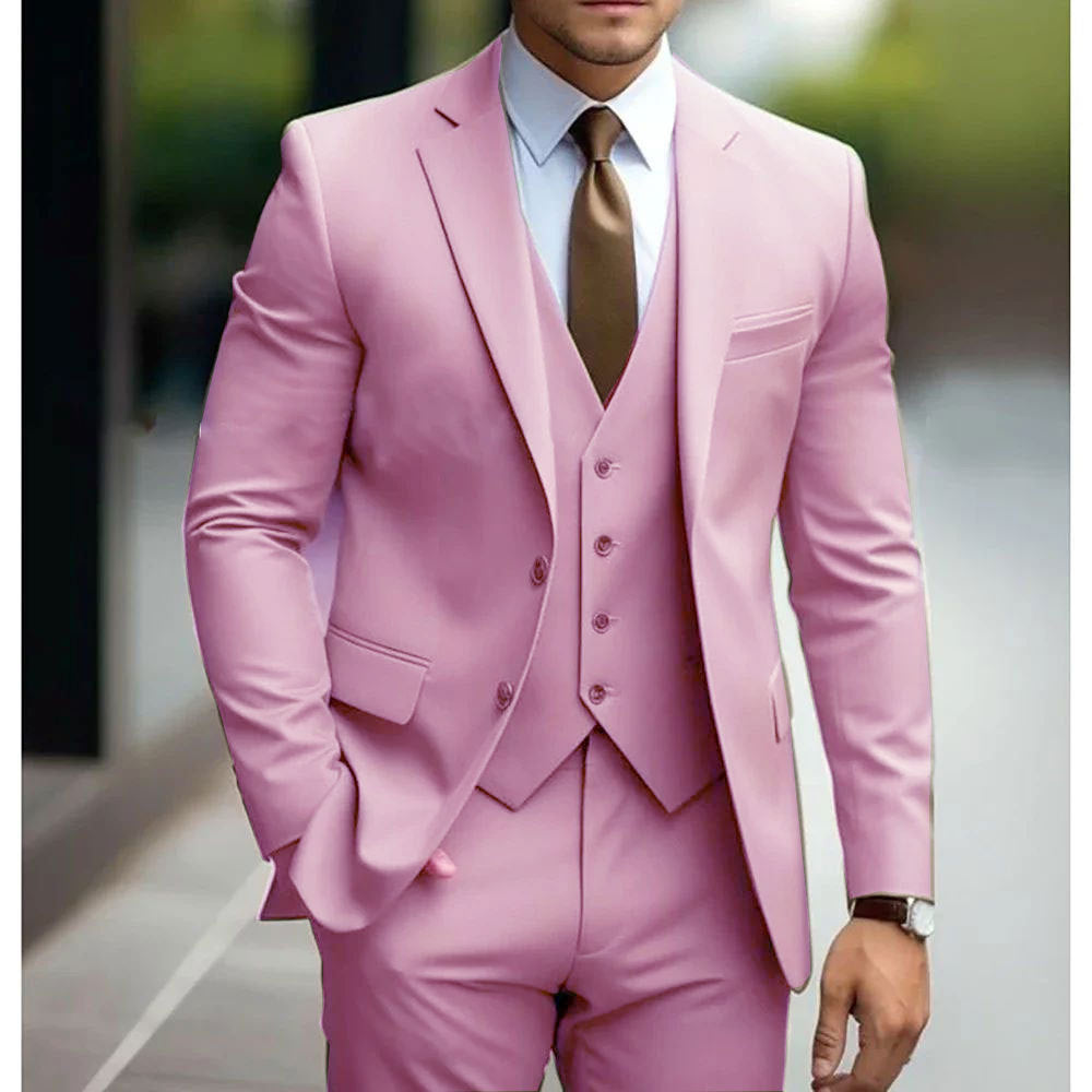 Men’s Wedding Business Three-piece Suit