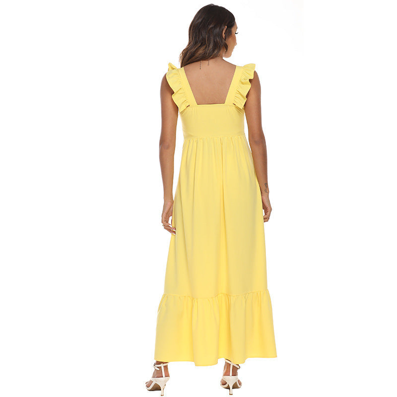 Summer Glow Yellow Dress