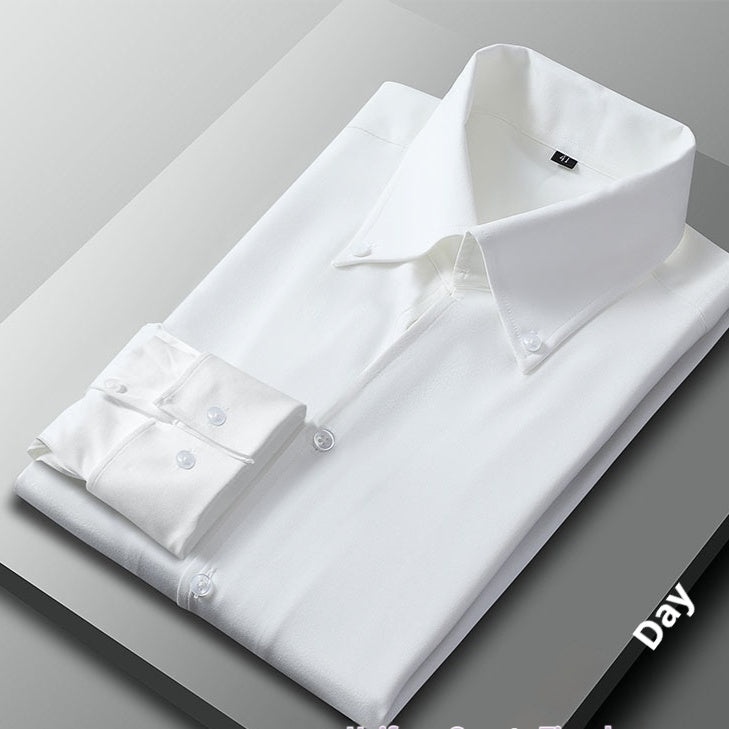 Men’s Long Sleeve Business Slim Shirt